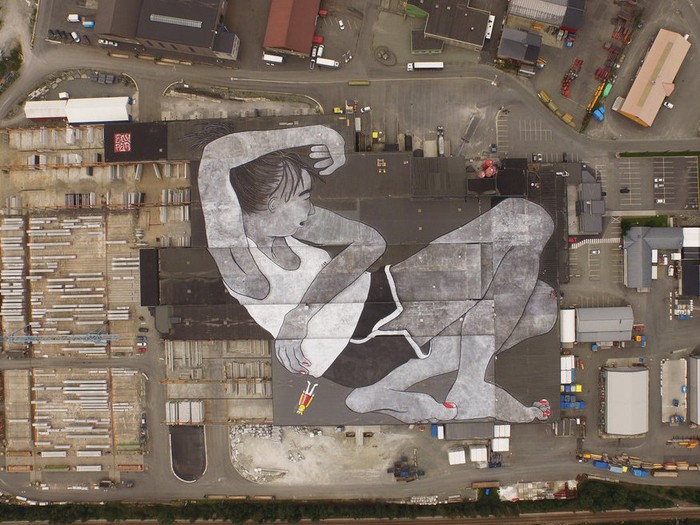 Mural Figuratif Terbesar di Dunia Ada di Norwegia