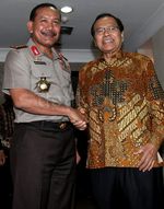 Kapolri Temui Rizal Ramli Bahas Dwell Time