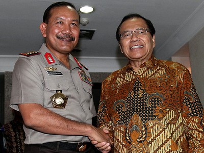Kapolri Temui Rizal Ramli Bahas Dwell Time