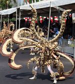 Kostum-kostum Unik di Jember Fashion Carnaval