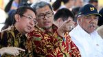Menteri PU Resmikan Pengisian Air Waduk Jatigede
