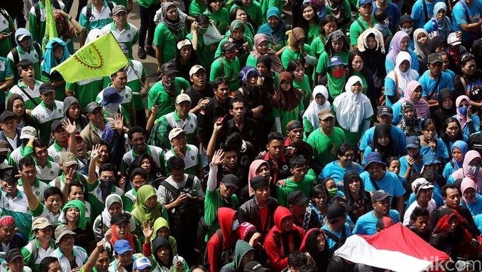 Pasar Saham yang Positif Bisa Terganggu Demo Buruh Besok