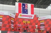     Penghormatan pada pemenang di podium Sirkuit Sepang. (Rangga Rahadiansyah/Detik Oto).