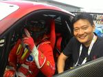 Bendera Indonesia Berkibar di Ferrari Challenge