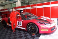 Tahun ini adalah tahun pertama Jing Shi ikut balapan di ajang Ferrari Challenge. Sebelumnya, dia tidak pernah memiliki pengalaman balap.    (istimewa/dok Ferrari).