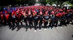 Ribuan Buruh Longmarch ke Istana