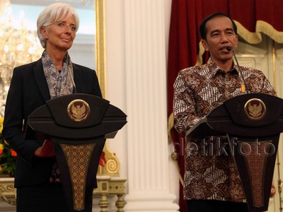 Bos IMF Temui Jokowi