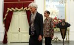 Bos IMF Temui Jokowi
