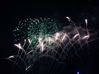 Kembang api sebagai ciuman selamat malam dan salam perpisahan untuk pengunjung yang menghabiskan waktu di Disneyland.