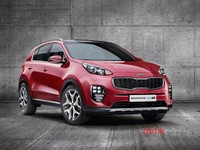 Desain Kia Sportage anyar itu mengadopsi gaya desain sebuah jet tempur modern. Walhasil, tampilan generasi SUV andalannya itu memadukan gaya desain berkarakter tajam dan halus di setiap lekukan sudutnya. (Istimewa/Kia Motors).