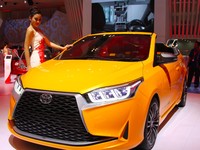 Mobil dipamerkan Toyota di pameran Gaikindo Indonesia International Auto Show beberapa hari lalu.