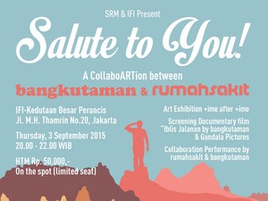 Pameran +ime after +ime Tampilkan Kolaborasi Rumahsakit dan Bangkutaman
