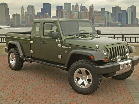 Jeep Wrangler Pikap Siap Diproduksi