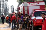 Gardu Listrik Kembangan Terbakar
