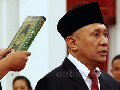Teten Masduki Dilantik Jadi Kepala Staf Kepresidenan