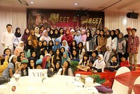 Serunya meet and greet Cassandra Lee di Banjarmasin. (dok. Pribadi)