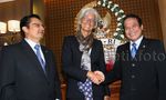 Bos IMF Temui Pimpinan DPR