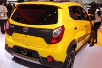Toyota menccoba menggabungkan konsep compact car dengan city tourer. Karena selama ini dikenal pemakai Agya kebanyakan orang-orang perkotaan. Tim desain TAM telah mengubah penampilan mobil segmen LCGC tersebut menjadi lebih menarik.     