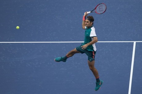Federer Menang Straight Set di Babak Pertama