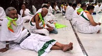 Jemaah dari Indonesia terus berdatangan ke Masjidil Haram.