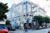 Mission District, distrik unik di jantung San Francisco yang dihiasi keindahan seni mural. Ari Saputra/detikFoto.