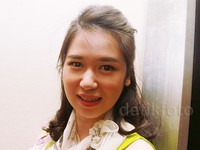 Laura saat ditemui di Plaza Indonesia, Jakarta Pusat, Selasa (2/9/2015). Pool/Gus Mun/detikFoto.