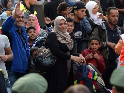 Imigran Asal Suriah Tiba di Jerman