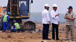 Jokowi Pantau Pembangunan Tol Trans Sumatera