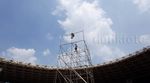 Rangka Panggung Konser Bon Jovi Sudah Berdiri Tegak