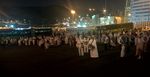 Jemaah Haji Indonesia Antre Bus