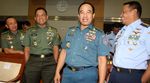 Jenderal Gatot-Komisi I Rapat Bahas Anggaran TNI