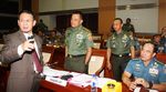 Jenderal Gatot-Komisi I Rapat Bahas Anggaran TNI