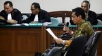 Udar Pristono Bacakan Pledoi