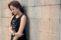 Salsha saat ditemui di kawasan Tendean, Jakarta Selatan belum lama ini.
