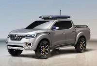 Tampilan mobil ini memiliki kemiripan dengan pikap besutan Nissan, Navara.(istimewa/Renault).