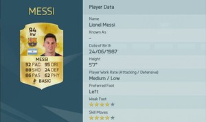 Messi Pecundangi Ronaldo di FIFA 16