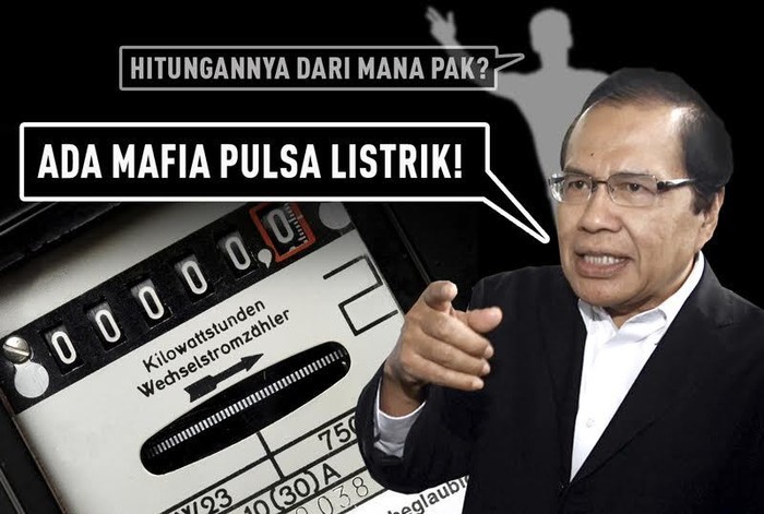 Dari Mana Hitungan Rizal Ramli Soal Mafia Pulsa Listrik?