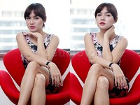 Vicky selalu sukses mencuri perhatian para pria lewat penampilannya.