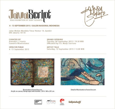 JavasScript, Manuskrip ala Seniman Eddy Susanto