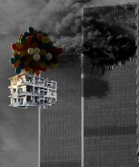 Kecam Krisis Suriah, Seniman Tammam Azzam Bikin Grafiti