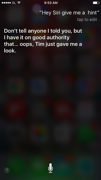 Ini Petunjuk Siri Soal Peluncuran iPhone Nanti Malam