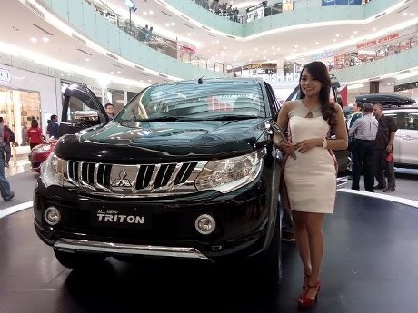 Mitsubishi Kenalkan Triton di Surabaya
