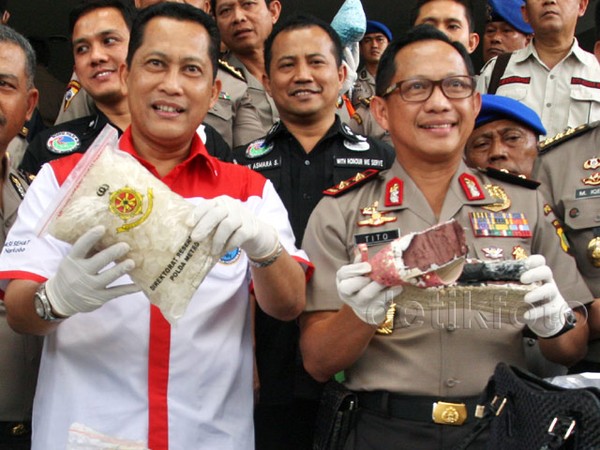 Duet Maut Komjen Buwas dan Irjen Tito Ungkap Narkoba