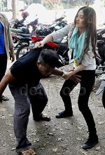 Ciaaat! Natasha Wilona Cantik-cantik Jago Silat