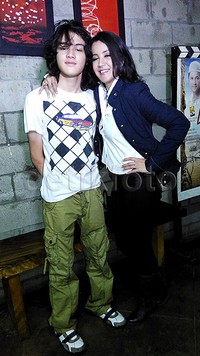 Shawn dan Andi saat ditemui di Studio Hanggar, Pancoran, Jakarta Selatan, Selasa (8/9/2015) malam.