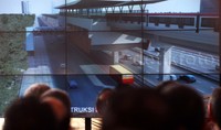 Jokowi dijelaskan sekilas tentang proyek LRT tersebut.