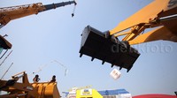 Puluhan alat berat dipamerkan GM Tractors di Mining Expo 2015.