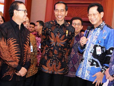 Jokowi Tinjau Pameran IBEX 2015