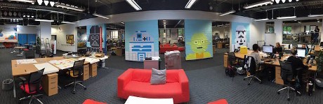 Unik! 3.597 Post-It Bentuk Mural Star Wars