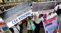 Aksi ini berlangsung tertib.